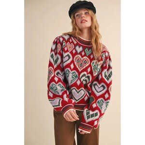 Christmas color sweater -S-L